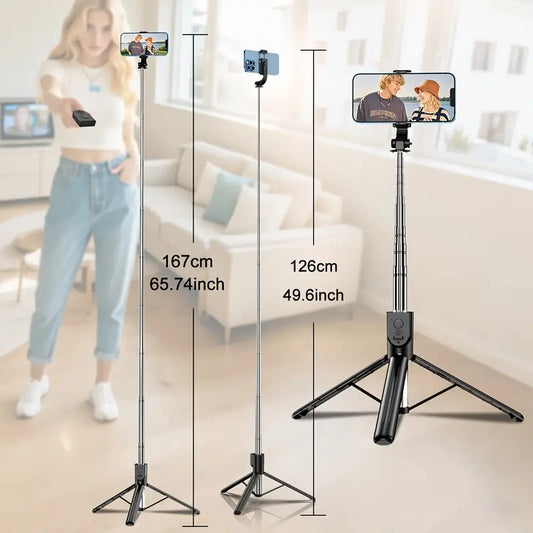 360° panoramic rotation Wireless remote control Tripod