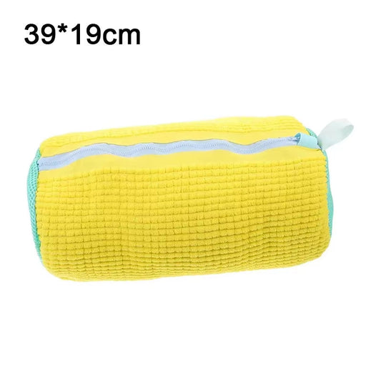 1PC Washing Shoes Bag Protector Reusable Plastic Shoe Washing Bag Washing Shoes Machine Friendly Laundry Bag Drying Bags