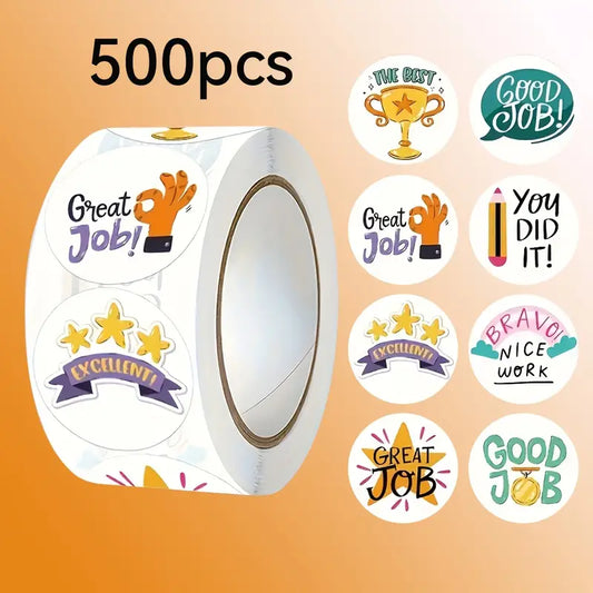 Inspirational English Stickers , Durable, Easy-to-Apply