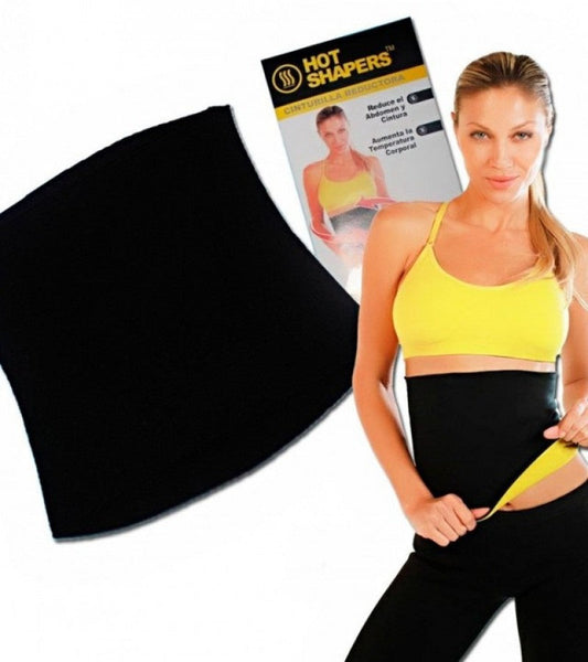 Hot Shaper Belly Belt Black - Fat Burner Belt