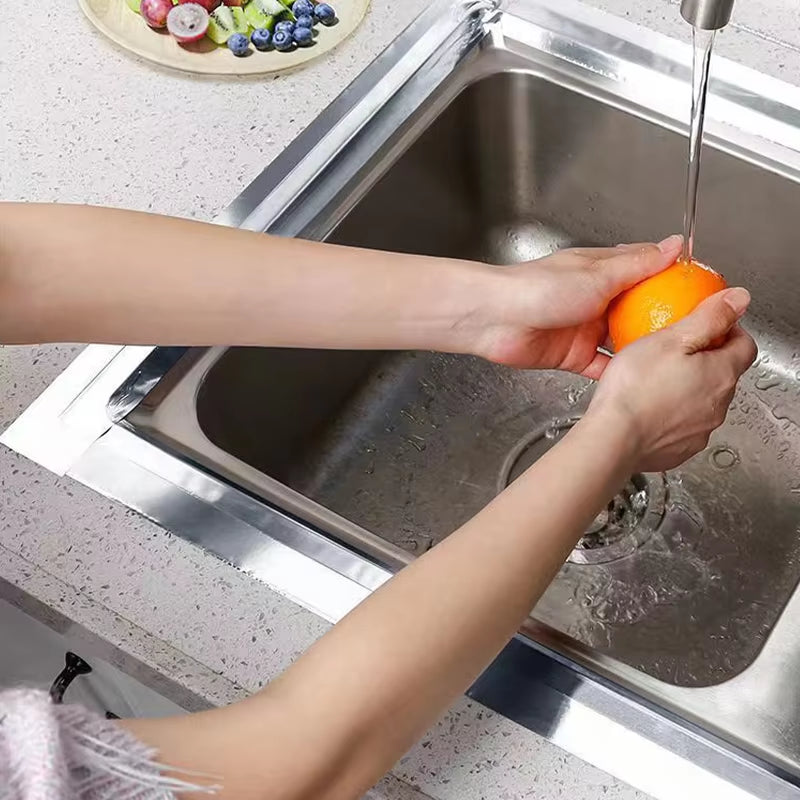 High Temperature Resistance Aluminum Foil Tape Kitchen Pipe Repair Tape Adhesive Sealing Foil Heat Insulation Leak Proof Tape