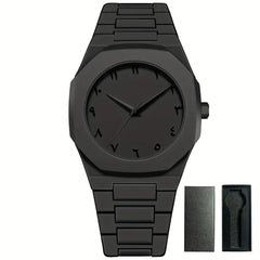 Black Arabic Aura Watch