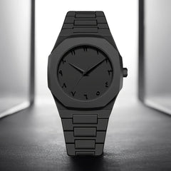 Black Arabic Aura Watch