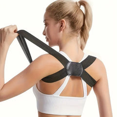 Invisible Posture Corrector - Breathable Polyester Back Support Strap