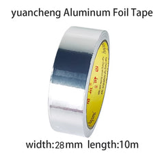 High Temperature Resistance Aluminum Foil Tape Kitchen Pipe Repair Tape Adhesive Sealing Foil Heat Insulation Leak Proof Tape