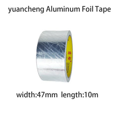 High Temperature Resistance Aluminum Foil Tape Kitchen Pipe Repair Tape Adhesive Sealing Foil Heat Insulation Leak Proof Tape