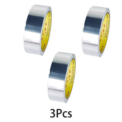 High Temperature Resistance Aluminum Foil Tape Kitchen Pipe Repair Tape Adhesive Sealing Foil Heat Insulation Leak Proof Tape